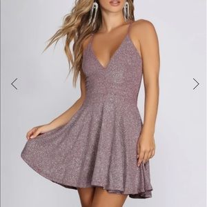 Windsor Shine Bright Skater Dress (small)